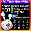 ( Màu trắng) Tai nghe Bluetooth Hoco không dây EQ1 True Wireless pin 7 tiếng