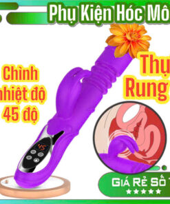 Máy Rung Thụt Ngoáy Tỏa Nhiệt 45 độ | Dương Vật Giả Có Nhánh Siêu Mạnh | Đồ Chơi Người Lớn Cao Cấp | Bảo Hành Uy Tín | Vi Tính Hóc Môn
