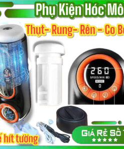 Máy Masturbator Heseks | Tự Động Rung Thụt | Rên Co Bóp | LED Hiện Đại | Hút Cực Thật | Vi Tính Hóc Môn