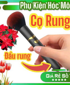 Cọ Rung Mini Ngụy Trang Makeup | Dụng Cụ Massage Mini Tiện Lợi | Nhỏ Gọn Dễ Mang Theo | Thiết Kế Tinh Tế | Hỗ Trợ Thư Giãn | Vi Tính Hóc Môn
