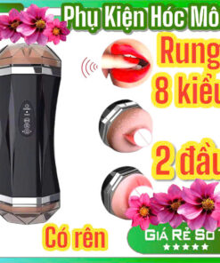 Dụng cụ thư giãn nam | Âm đạo giả mini 2 đầu | Rung rên như thật | Hỗ trợ tai nghe riêng | Thiết kế nhỏ gọn tiện lợi | Vi Tính Hóc Môn
