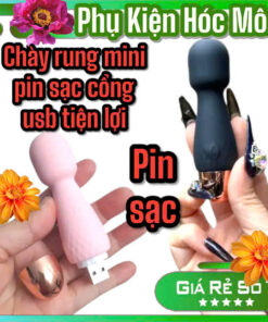 Chày rung mini LILO LL-B2204 | Mini vibrador đa năng | Rung nhiều chế độ | Êm ái chống ồn | Đồ chơi tình yêu cao cấp | Vi Tính Hóc Môn