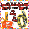 Cáp sạc Hoco X89 | Type-C to Type-C | Phụ kiện điện thoại chính hãng | Sạc nhanh ổn định | Dây dù 1 mét | Độ bền vượt trội | Vi Tính Hóc Môn