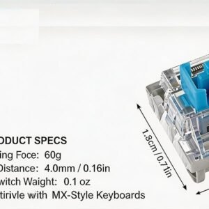 Nút switch box bàn phím cơ thay thế cho phím cơ – Switch test tiện lợi cho mọi người dùng