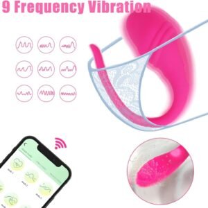 Trứng rung Little Tadpole điều khiển từ xa bằng điện thoại