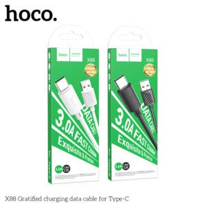 Cáp Sạc Hoco X88 Type C Chính Hãng