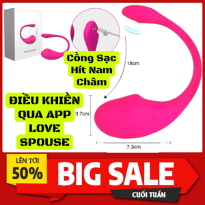 Trứng rung Little Tadpole điều khiển từ xa