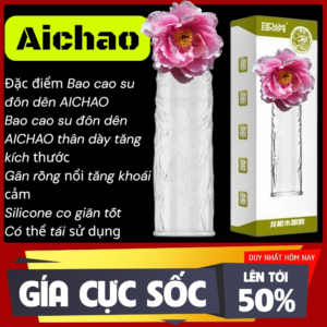 Top 1 Bao cao su đôn dên AICHAO tăng kích thước mạnh mẽ chính hãng | Vi Tính Hóc Môn
