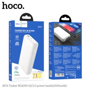 Sạc Dự Phòng Hoco J87A 20000mAh – Pin Dung Lượng Lớn Sạc Nhanh Hiệu Quả