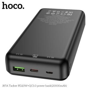 Sạc Dự Phòng Hoco J87A 20000mAh – Pin Dung Lượng Lớn Sạc Nhanh Hiệu Quả