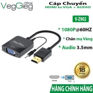 cáp chuyển HDMI sang VGA VegGieg V-Z902