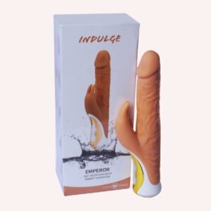 Khám phá dương vật giả Loving World Indulge Emperor với 3 chế độ ngoáy thụt, rung 7 chế độ kích thích điểm nhạy cảm, chất liệu silicon y tế mềm mại, sạc USB tiện lợi và thiết kế chuẩn size phù hợp phụ nữ Việt Nam.